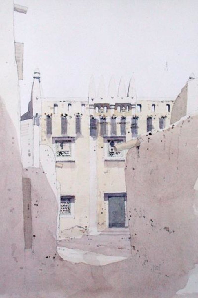 Detail of Djenne Maison Tawate, 2000 by Charlie Millar