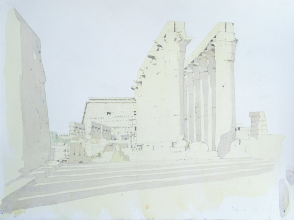 Detail of Luxor Temple by Charlie Millar
