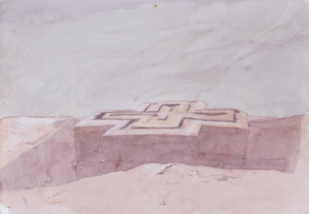 Detail of St. George, Lalibela by Charlie Millar