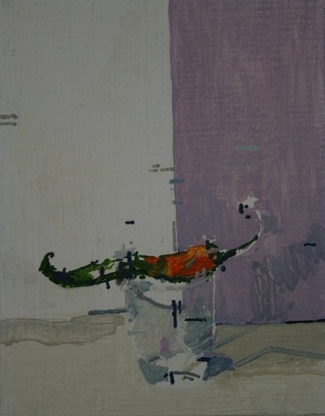 Detail of The First Chilli, 2010 by Charlie Millar