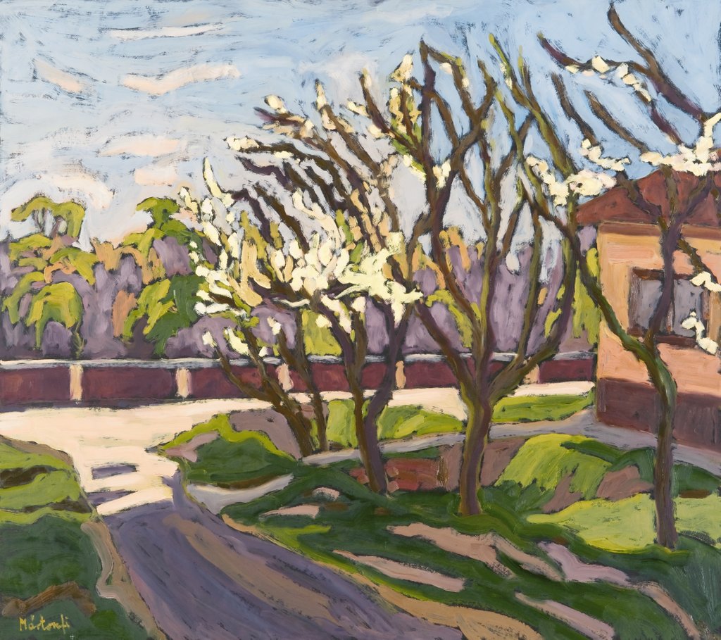 Detail of In Spring Light, 2008 by Marta Martonfi-Benke