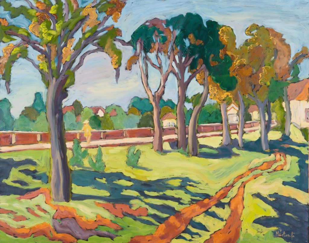 Detail of Happy Afternoon, 2008 by Marta Martonfi-Benke