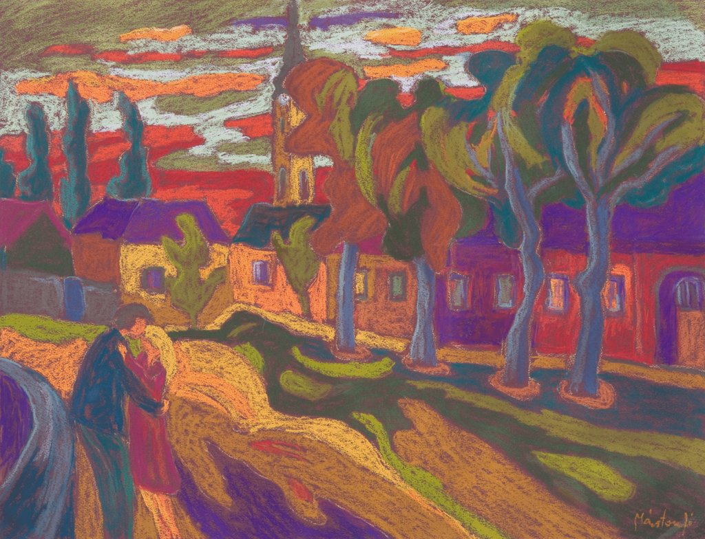 Detail of Autumn Love, 2008 by Marta Martonfi-Benke