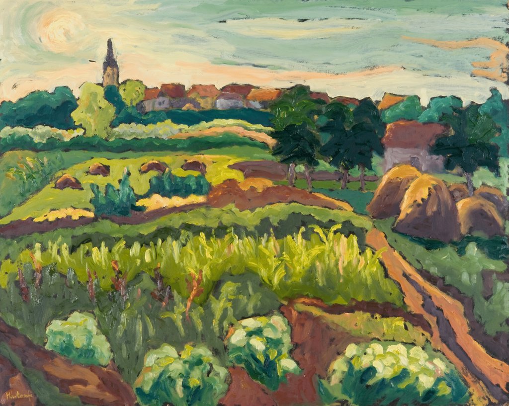 Detail of Suburban Gardens, 2005 by Marta Martonfi-Benke