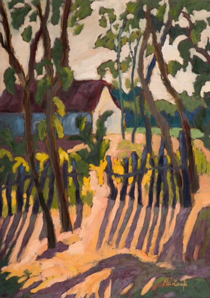 Detail of Ramshackle Fence, 2011 by Marta Martonfi-Benke