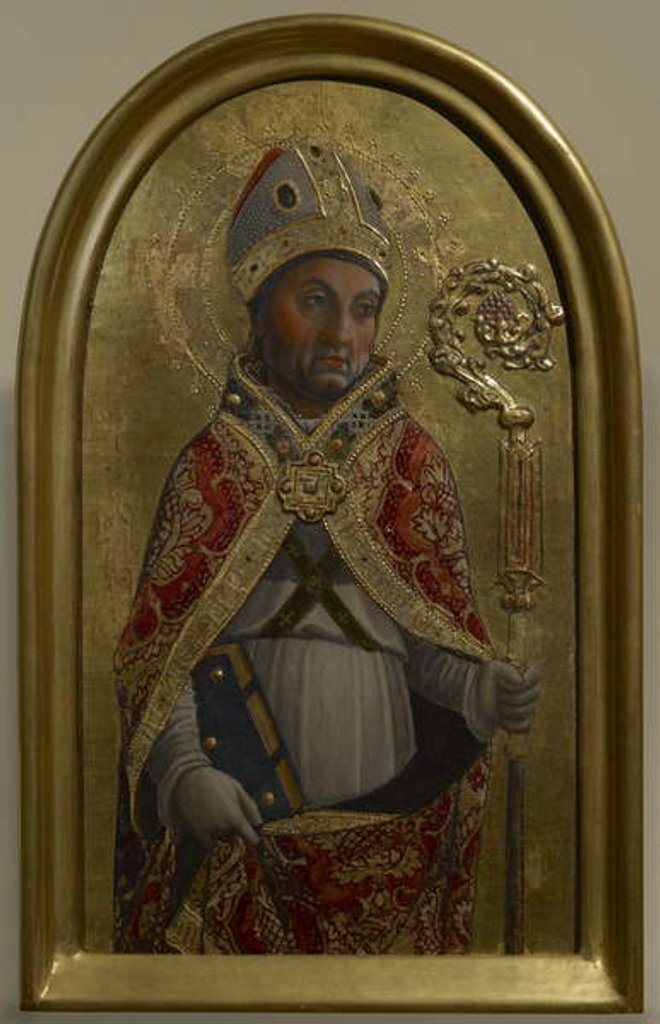 Detail of Saint Sirus, c.1460 by Vincenzo Foppa
