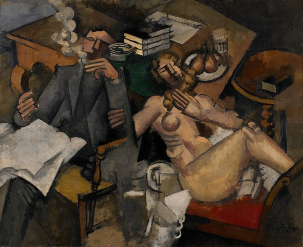 Detail of Married Life, 1912 by Roger de La Fresnaye