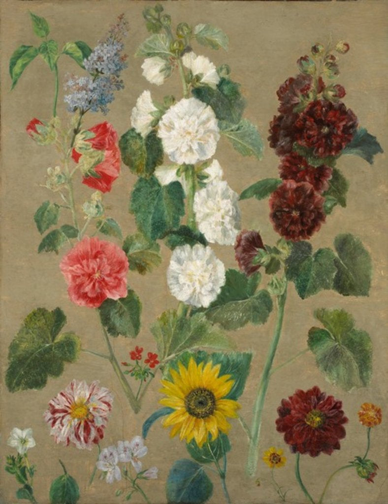 Detail of Untitled by Ferdinand Victor Eugene Delacroix