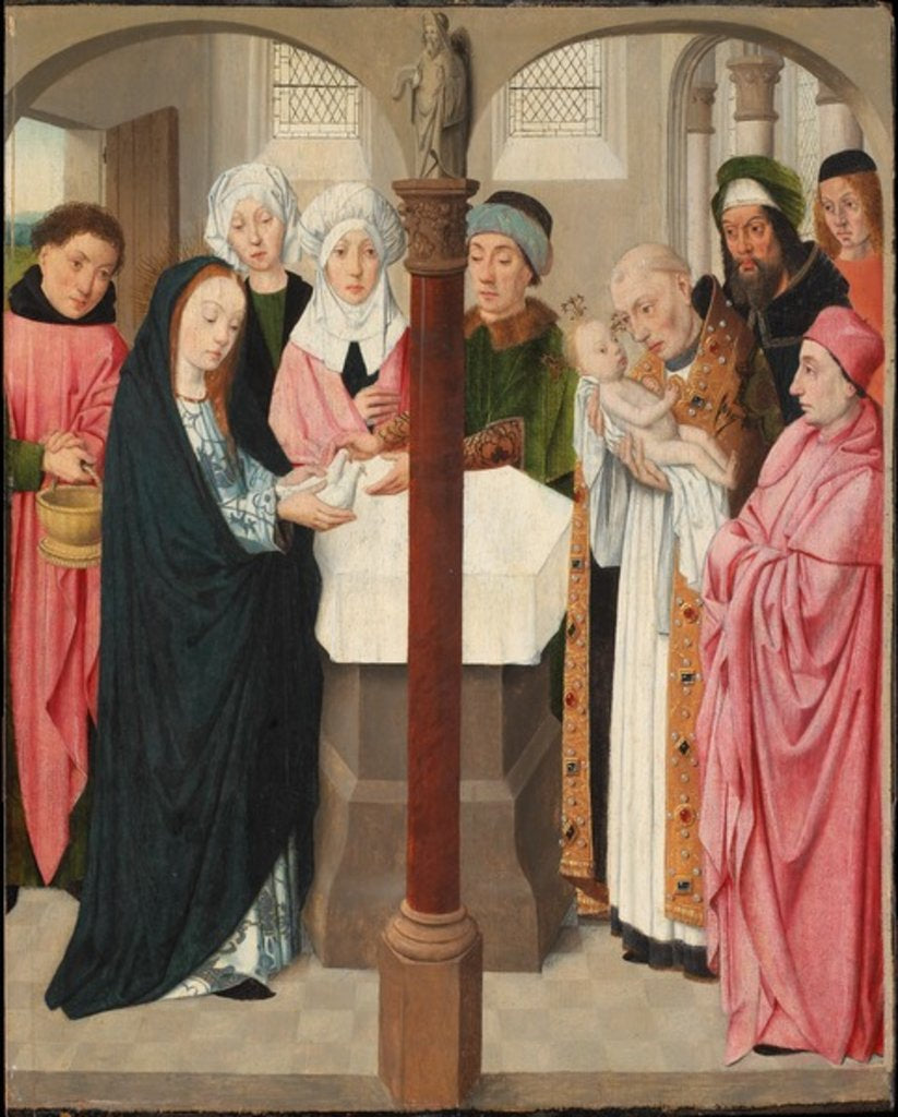 Detail of The Presentation in the Temple, c.1490-1500 by Jacob Jansz.
