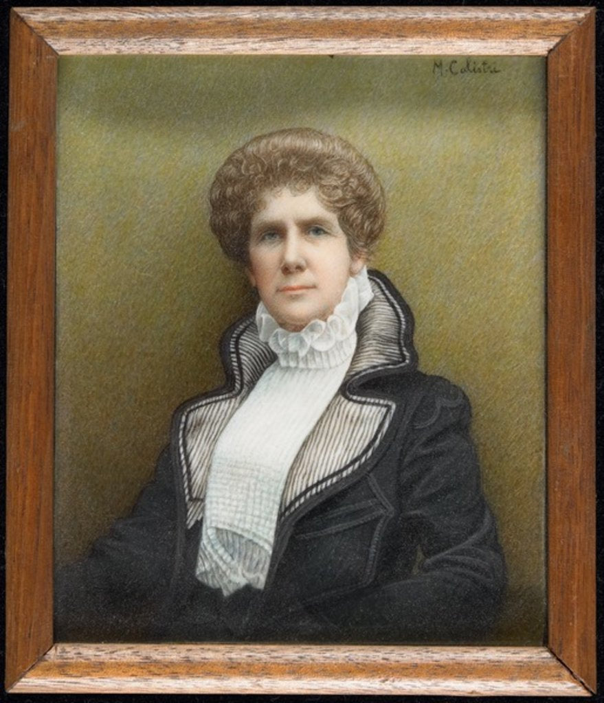 Detail of Portrait of Countess Phelps-Resse by Mario Calistri