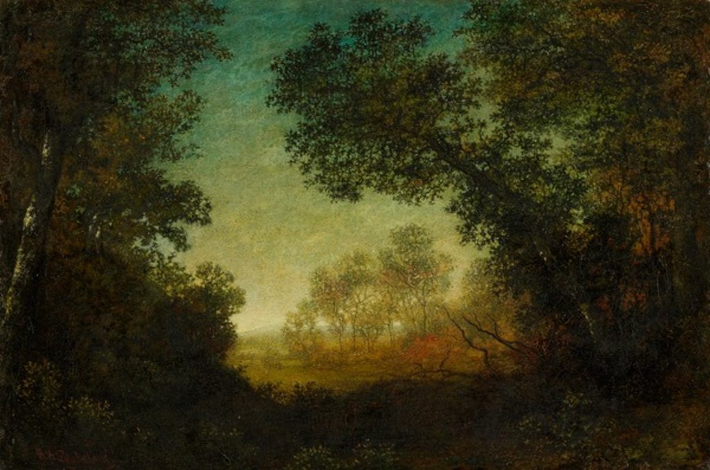 Detail of The Vista, c.1890 by Ralph Albert Blakelock