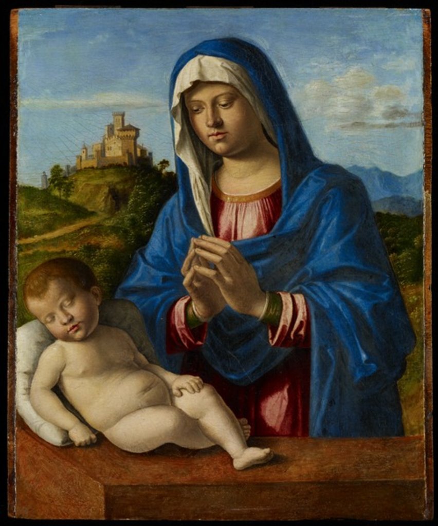 Detail of Madonna and Child, c.1500-04 by Giovanni Battista Cima da Conegliano