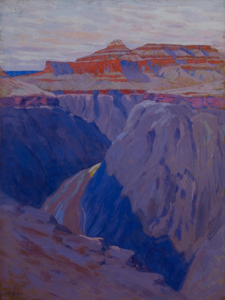 Detail of The Destroyer, c.1911-13 by Arthur Wesley Dow