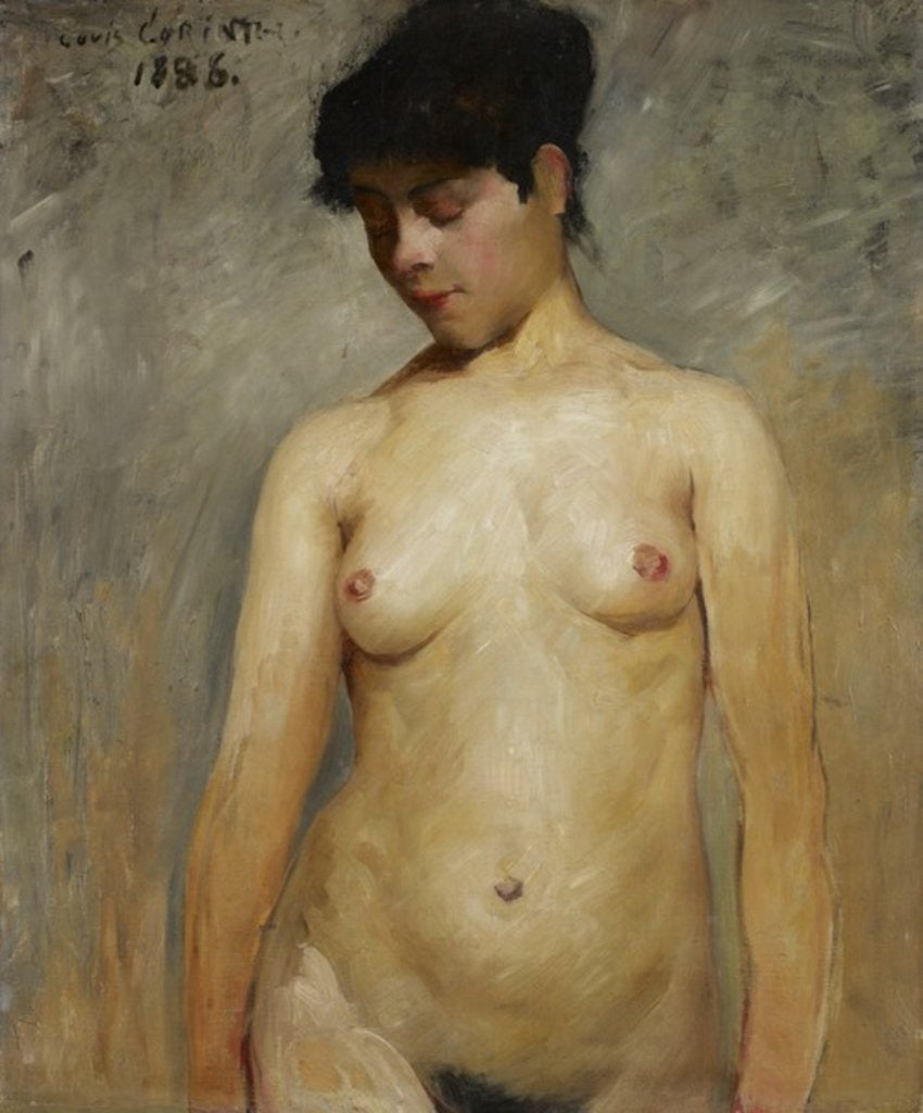 Detail of Nude Girl, 1886 by Lovis (1858-1925) Corinth