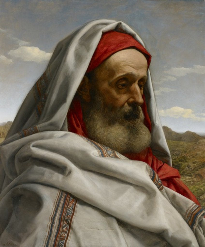 Detail of Eliezer of Damascus, 1860 by William Dyce