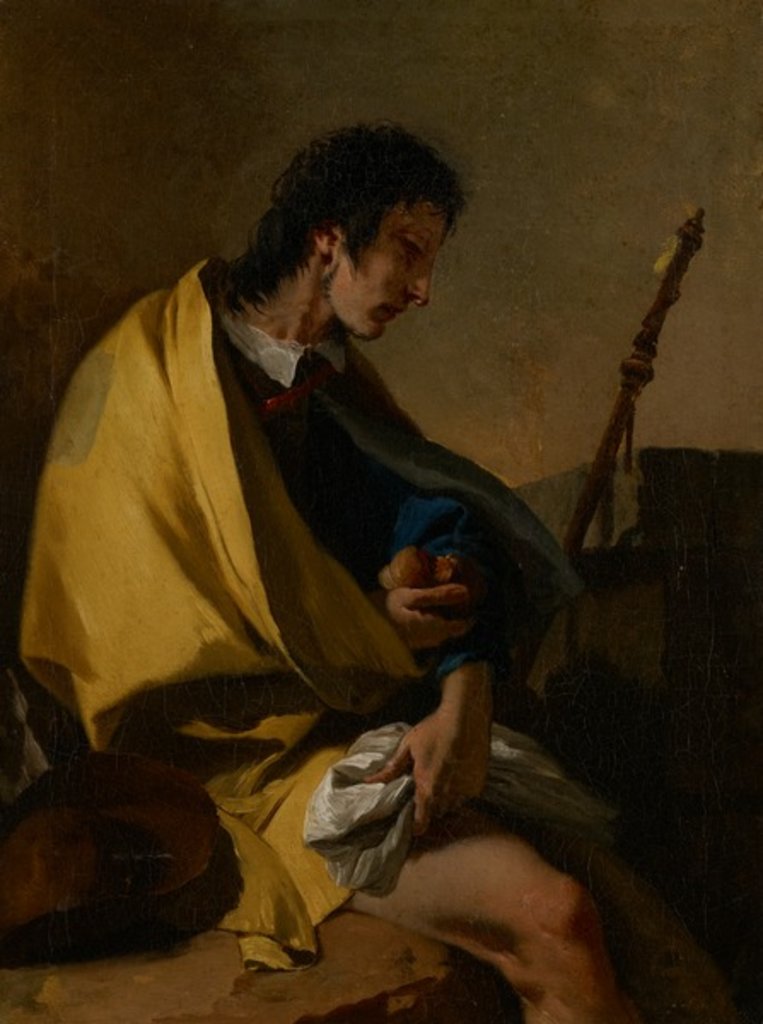 Detail of Saint Roch, c.1730-35 by Giovanni Battista Tiepolo