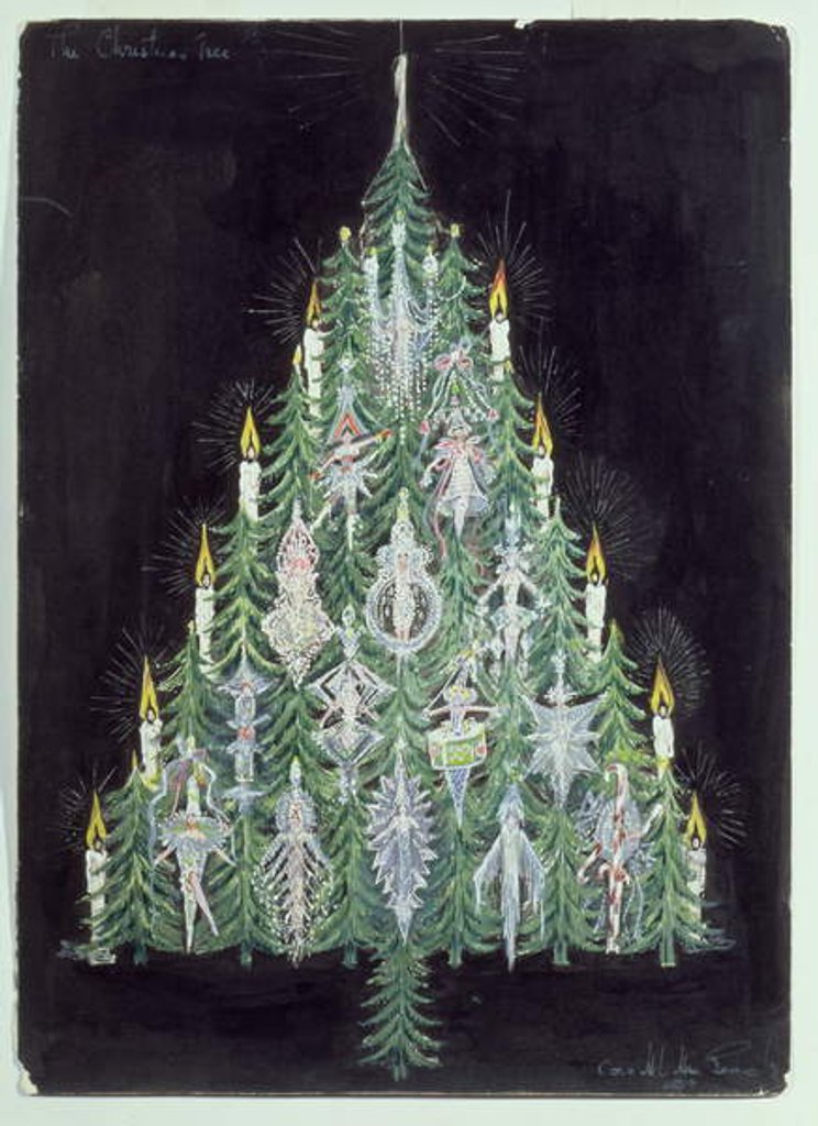 Detail of The Christmas Tree by American School
