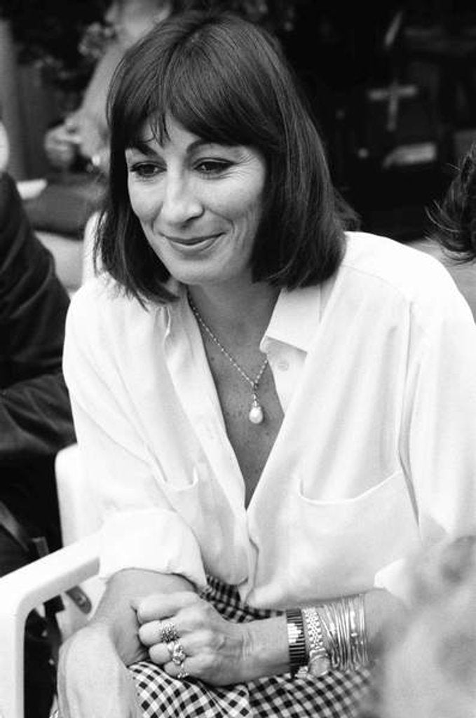 Detail of Anjelica Houston, 1975 by Maria Mulas