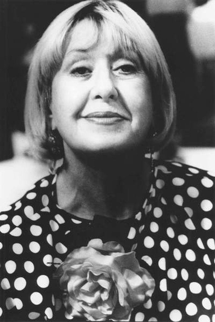 Detail of Natalia Aspesi, Milan, Italy, 1986 by Maria Mulas