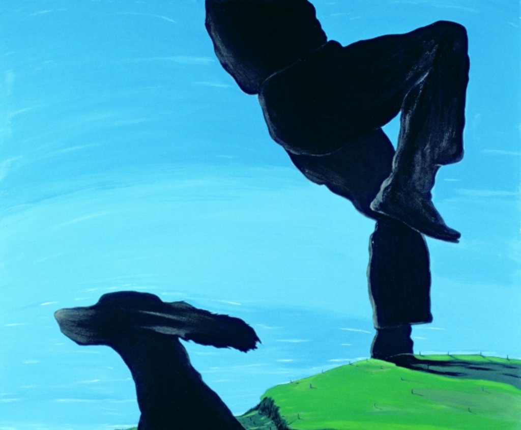 Detail of Spring Fever, 1997 by Marjorie Weiss