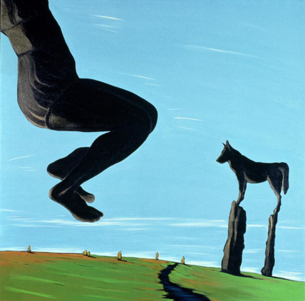 Detail of Shadow at Rest, 2000 by Marjorie Weiss