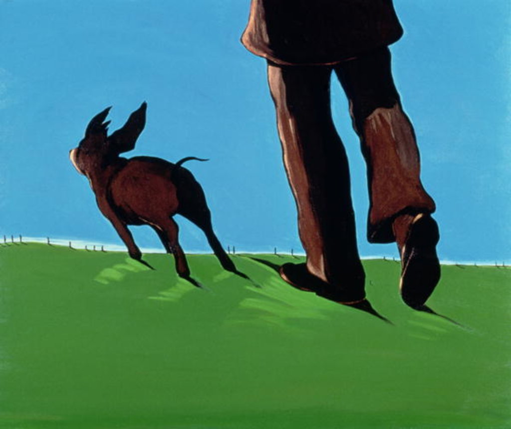 Detail of On the Road to Chestertown, 1997 by Marjorie Weiss