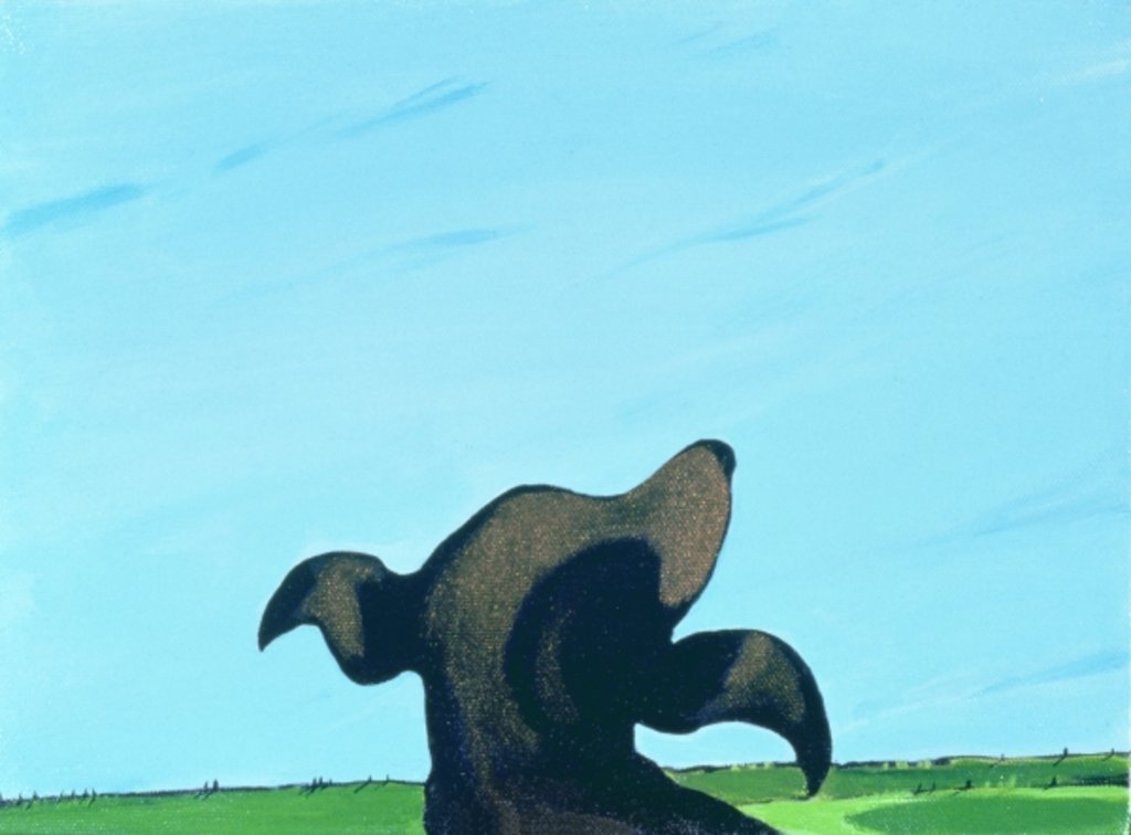 Detail of Bronze Profile #2, 1997 by Marjorie Weiss