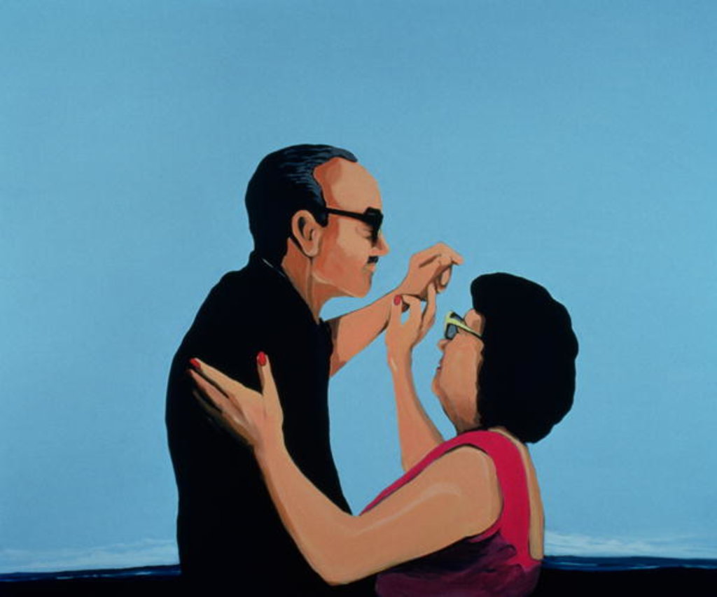 Detail of Cuban Portrait no.12, 1996 by Marjorie Weiss