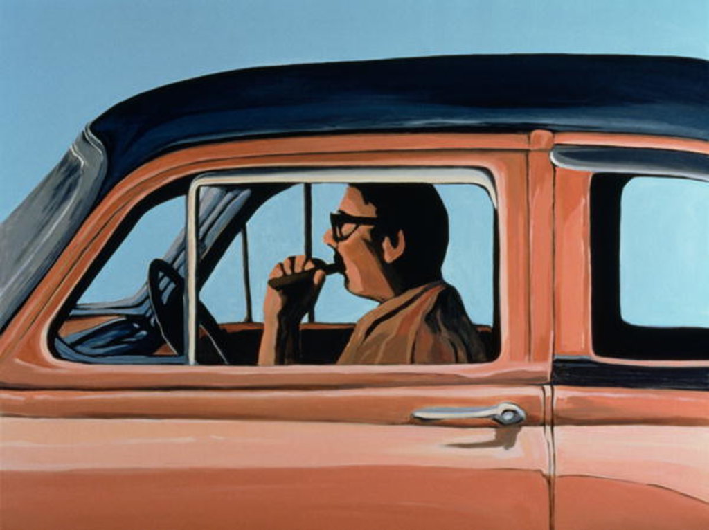 Detail of Cuban Portrait #1, 1996 by Marjorie Weiss