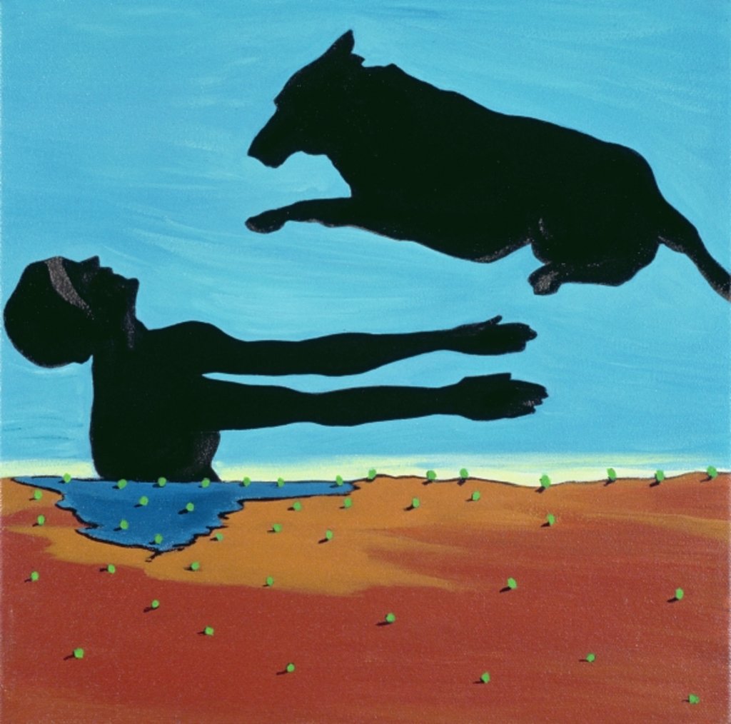 Detail of Chestertown's Shore, 1999 by Marjorie Weiss