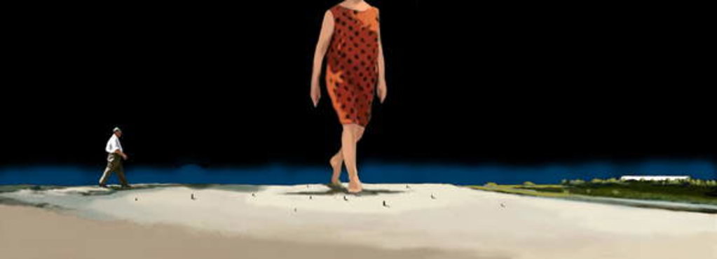 Detail of Night Lives Scene 13, 2016 by Marjorie Weiss