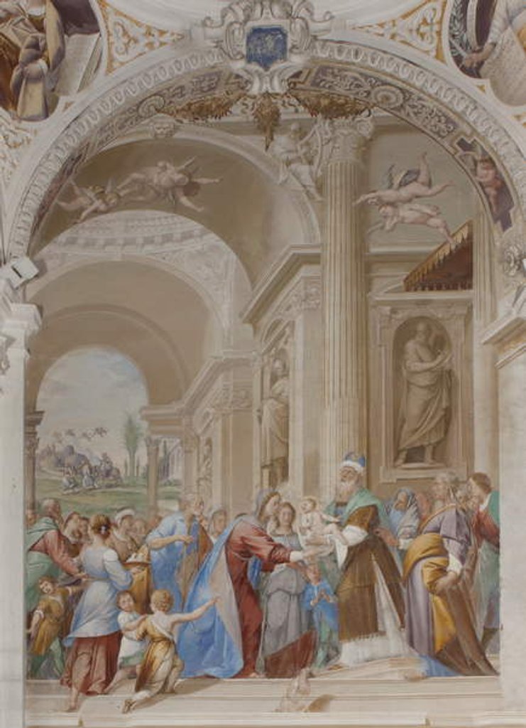 Detail of Presentation of Jesus in the Temple, 1623-34 by Isidoro Bianchi