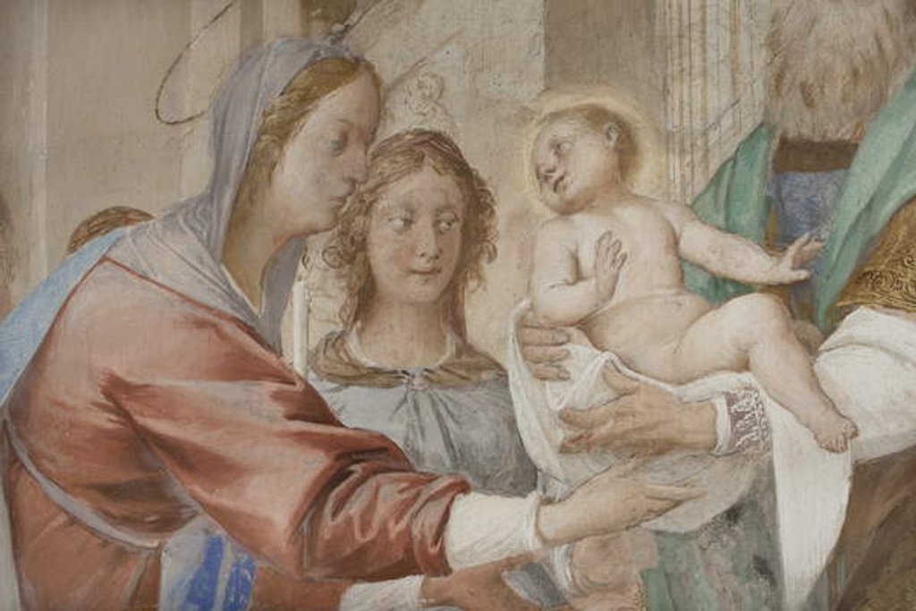 Detail of Detail from Presentation of Jesus in the Temple, 1623-34 by Isidoro Bianchi