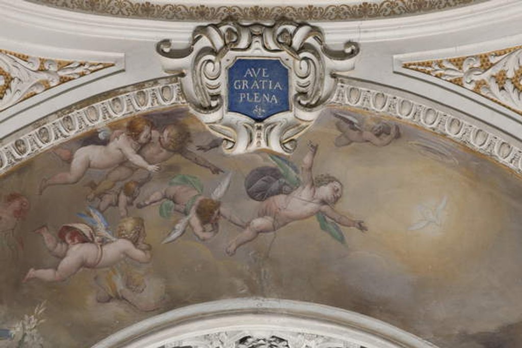 Detail of Puttos by Isidoro Bianchi
