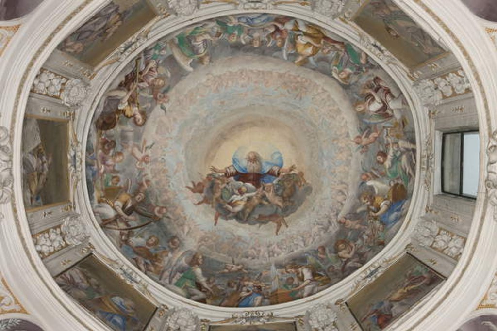 Detail of Paradise with eternal Father, c.1623-34 by Isidoro Bianchi