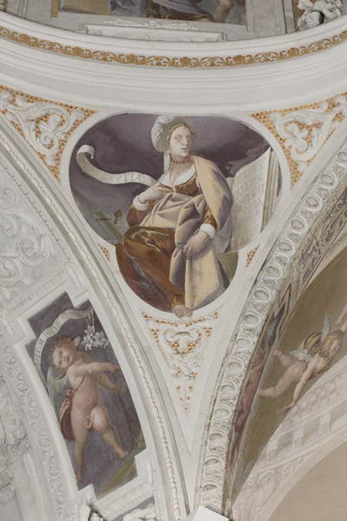 Detail of Sibyl, 1623-34 by Isidoro Bianchi