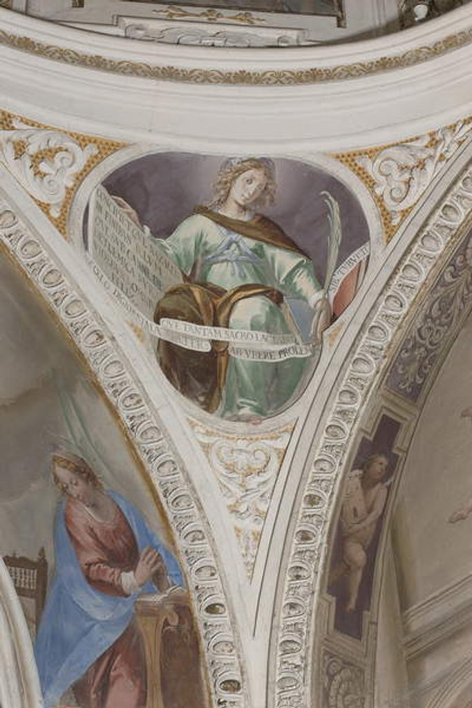 Detail of Tiburtine sibyl, 1623-34 by Isidoro Bianchi