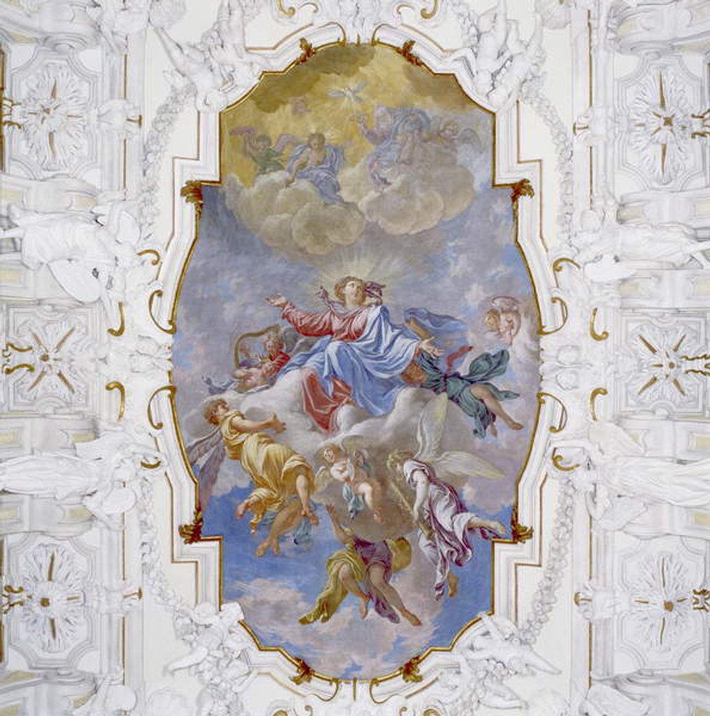 Detail of The Ascension of the Virgin Mary by Giuseppe Procaccini
