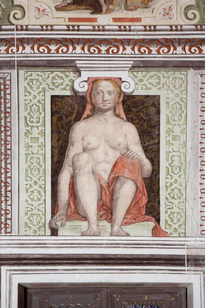 Detail of Caryatid by Italian School