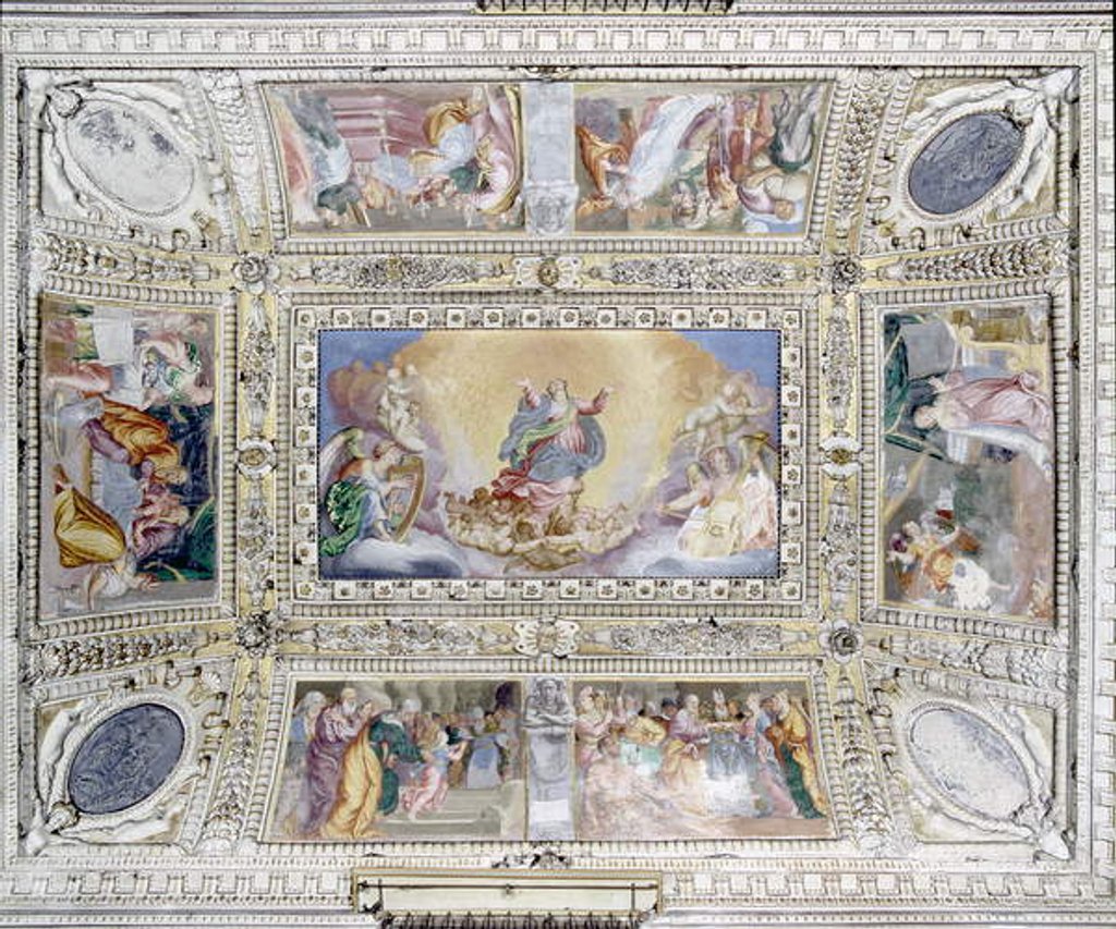 Detail of Scenes for the Life of the Virgin Mary and Assumption, c.1600-25 by Pier Francesco Morazzone