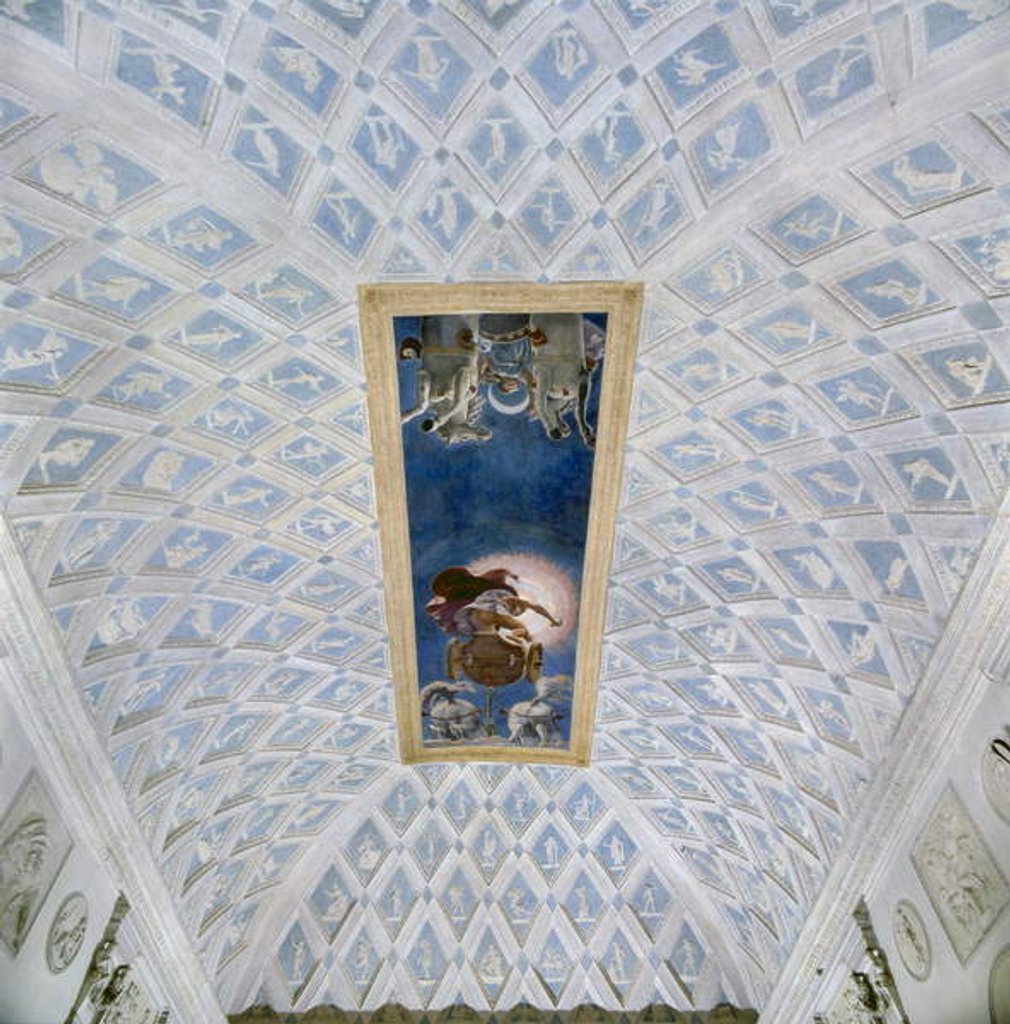 Detail of The Sun and the Moon by Francesco Primaticcio