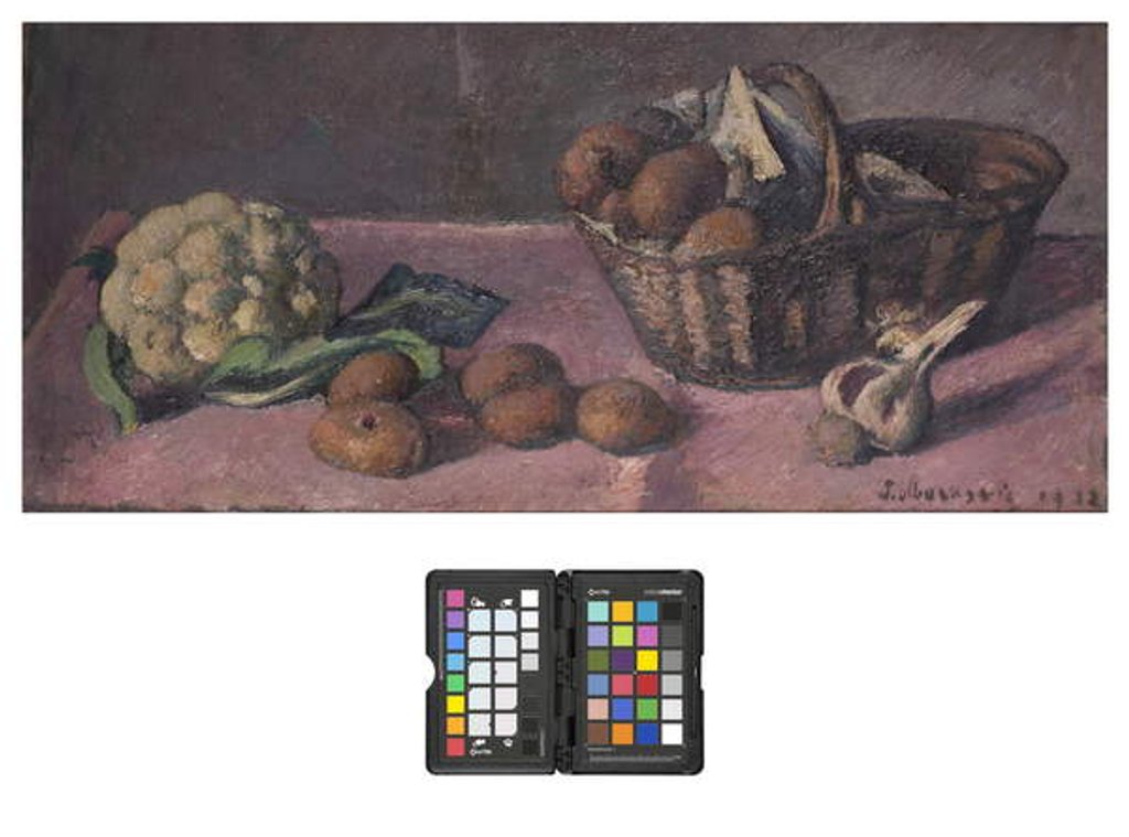 Detail of Still life, 1932 by Pietro Marussig