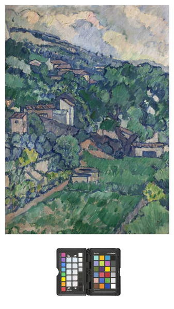 Detail of Hills, 1922 by Pietro Marussig