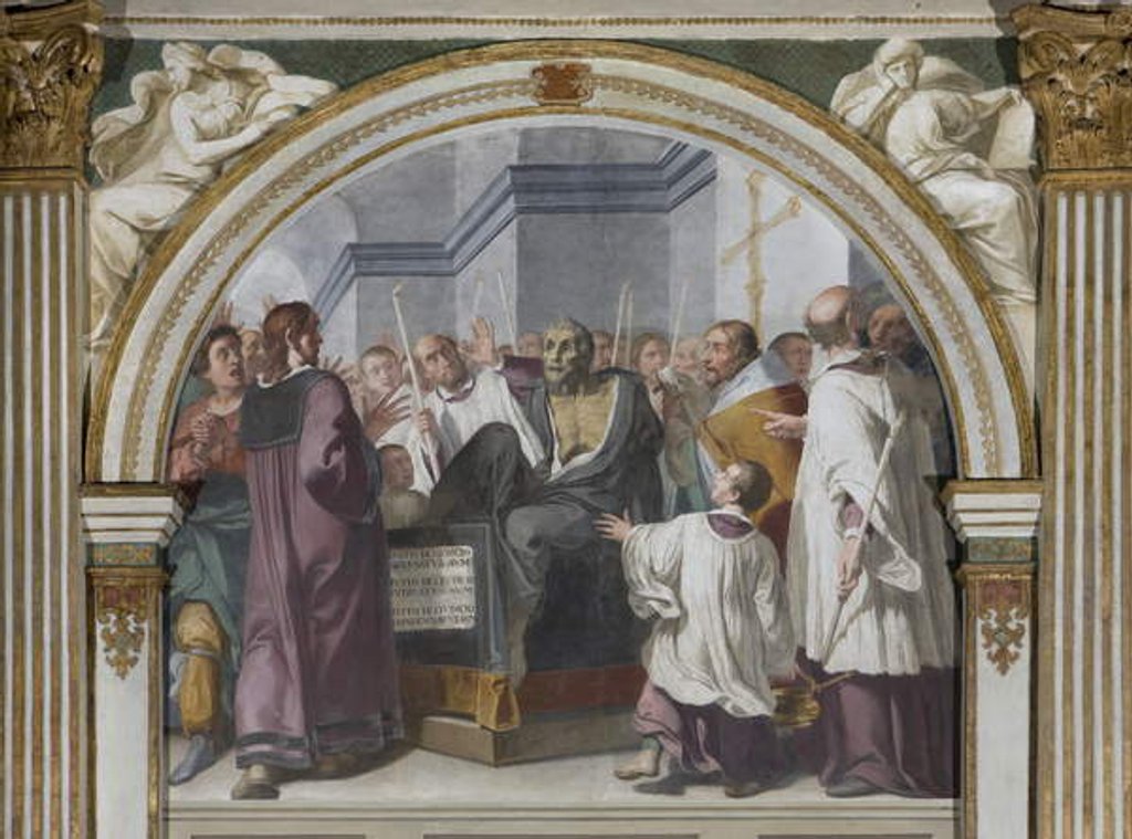 Detail of The Miracle of Raimondo Diocres, 1629 by Daniele Crespi