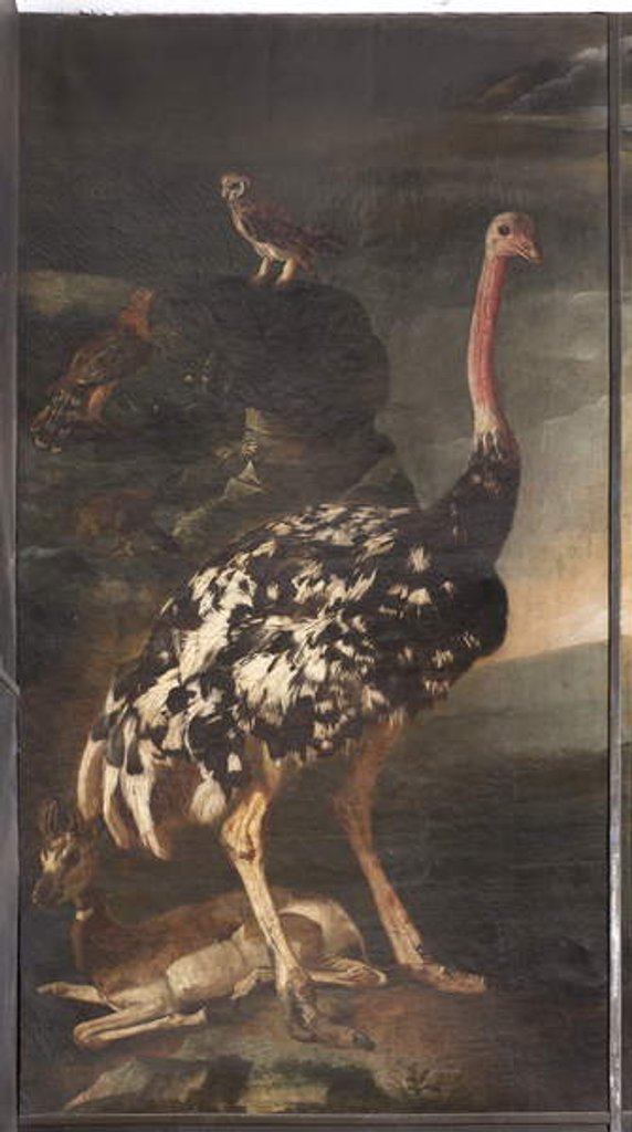Detail of Animals, Myth of Orpheus, detail by Italian School