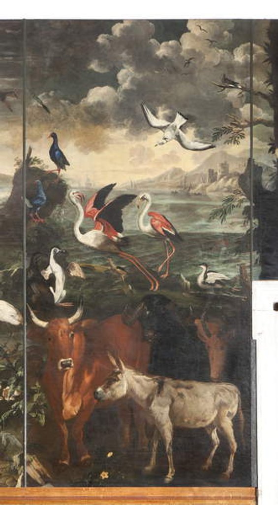 Detail of Animals, Myth of Orpheus, detail by Italian School