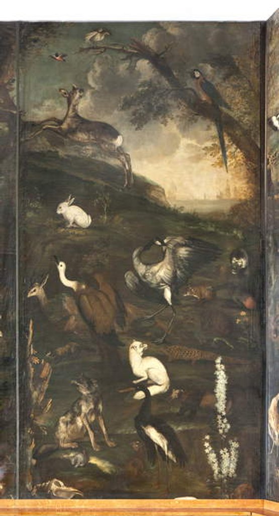 Detail of Animals, Myth of Orpheus, detail by Italian School