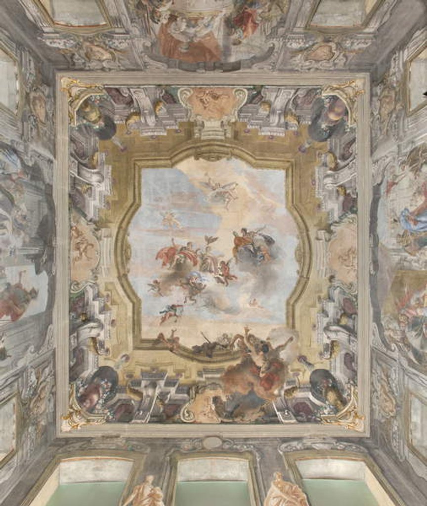 Detail of The Fall of the Demons, Stories of Scipio, detail, 1731 by Giovanni Battista Tiepolo