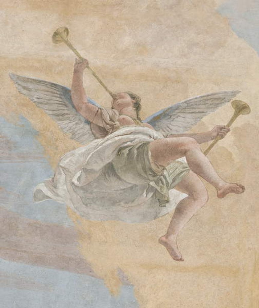 Detail of The Fall of the Demons, Stories of Scipio, detail, 1731 by Giovanni Battista Tiepolo