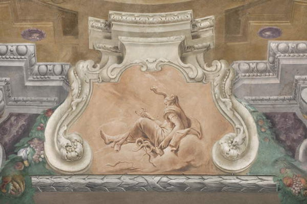 Detail of The Fall of the Demons, Stories of Scipio, detail, 1731 by Giovanni Battista (1696-1770) Tiepolo